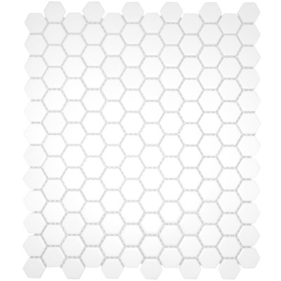 Roca CC Mosaics White Hexagon